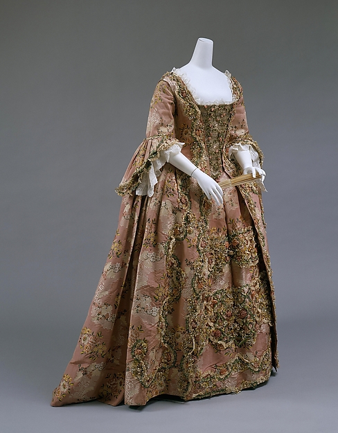 Robe à la française by an unrecorded maker, The Metropolitan Museum of Art